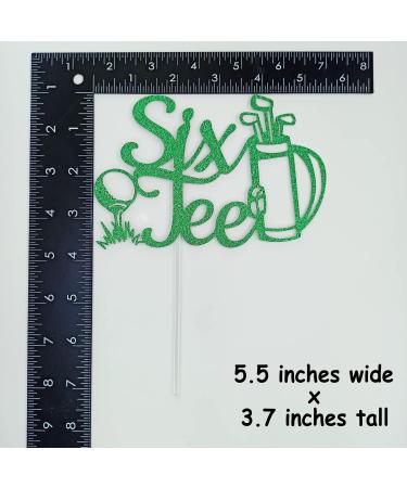 Sixtee Birthday Cake Topper Golf 60th Birthday Decoration Funny Golf Theme 60 Sixty Sign Golf Theme 60th Birthday Favor for Golfer Fans 60 Sixtee - Buy Online on GoSupps.com