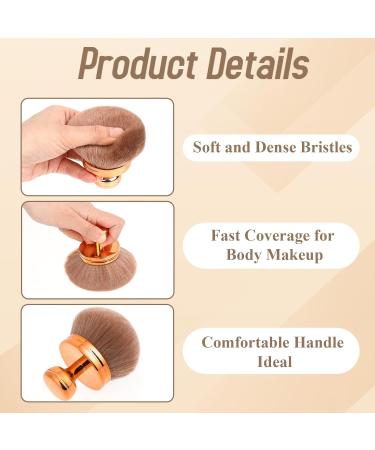Extra Large Body Makeup Brush - 3 Inch Self Tanning & Blending Brush for Flawless Tan & Bronzer Coverage | Perfect for Kabuki Powder and Blusher - Buy Online on GoSupps.com