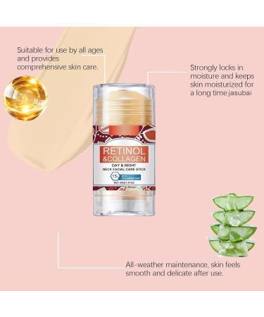  JASUBAI Facial Care Pencil with Retinol Collagen for Throat Firming Moisturizer with Retinol Collagen for Throat Anti Aging Neck Cream and Face Moisturizer - Buy Online on GoSupps.com