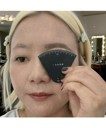 R gle Sourcils | Gabarit de Maquillage pour Sourcils - Gabarit de Maquillage et Forme pour Domicile pour Femmes Stencil de pour D butantes a Domicile - Buy Online on GoSupps.com