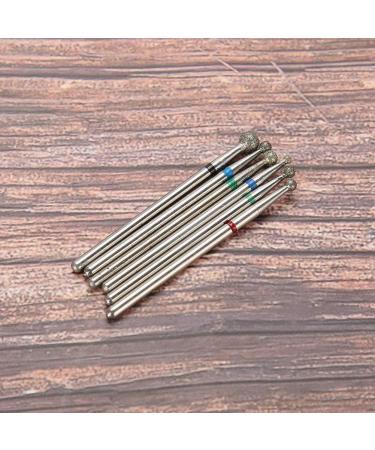 6Pcs Stainless Steel Nail Drill Bit Set for Manicure Accessories - Nail Art File Bits Tools (#3) - Buy Online on GoSupps.com