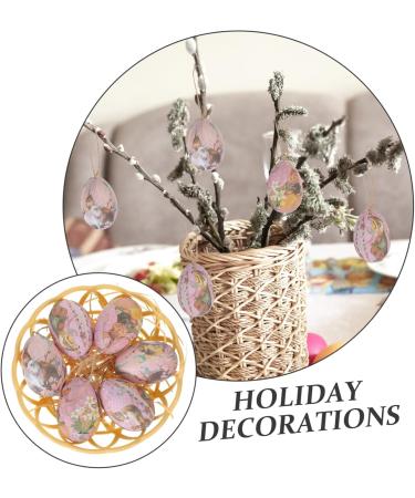 Zerodeko 1 Set Easter Egg Decorations Hanging Decoration Eggs Picture 2 15.00X15.00X3.00CM - Buy Online on GoSupps.com