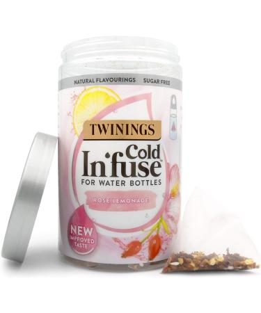 Twinings Cold Infuse  New Improved Taste 72 Teabags - Rose Lemonade - Pack Of 6 - Buy Online on GoSupps.com