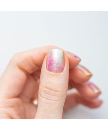 Shop Avoa Beauty Happy Little Accidents Nail Film - Colorful Self-Adhesive Nail Wraps | Long-Lasting Nail Art in Pink Yellow Blue & White - Buy Online on GoSupps.com