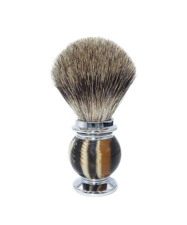 Magyfosia Premium Razor Brush - Pure Roof Hair Luxurious Resin Handle Super Soft Shaving Accessory for Men - Buy Online on GoSupps.com