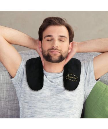 Heating Pad for Neck and Shoulders - Microwavable Moist Warming Wrap for Natural Pain Relief - Clay Beads by ComfortCloud - Buy Online on GoSupps.com