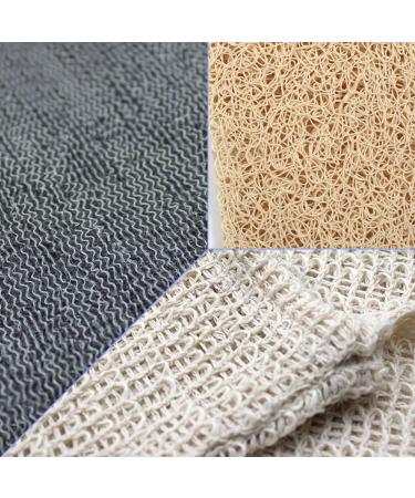 SourceTon 12 Soap Pockets & 2 Lifting Pads - Exfoliating Soap Saver Pouch for Small Bars & Easy Drying | International Shipping - Buy Online on GoSupps.com