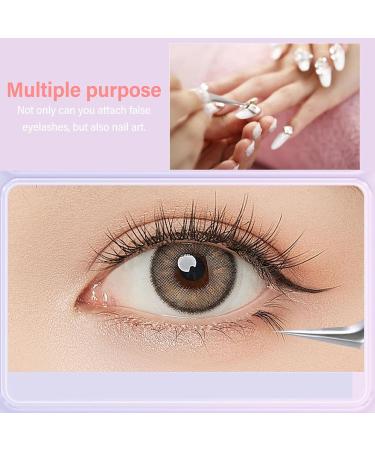 DIY Eyelash Appliances Tool Set - Premium Eyelash Tweezers Stainless Steel Scissors & Cluster Tweezers for Extensions - Enhance Your Beauty! - Buy Online on GoSupps.com