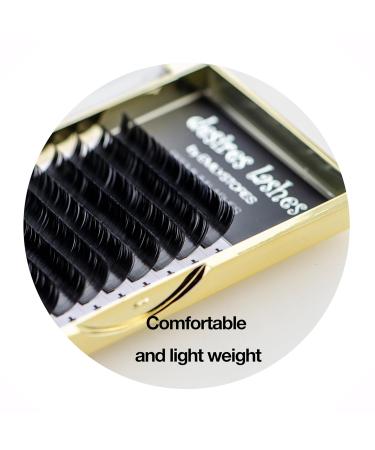 Ellipse Eyelashes 0.15mm C Curl 11mm Flat Lash Extensions | Soft Volume Lash Extensions for Professional Use - Buy Online on GoSupps.com