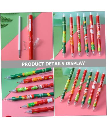 Lurrose Promotional Products 20pcs Xmas Stationery Christmas Taking Plastic Random Writing Prize Style Portable Pens Themed - Buy Online on GoSupps.com
