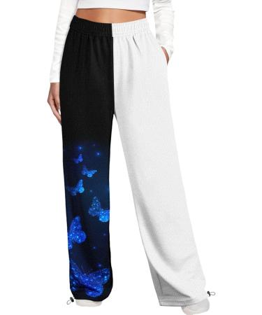 Buy Y2K Women s Parachute Cargo Pants - Baggy Vintage Streetwear & E-Girl Style - 90s Track Pants in Lang 01-Marine - Buy Online on GoSupps.com