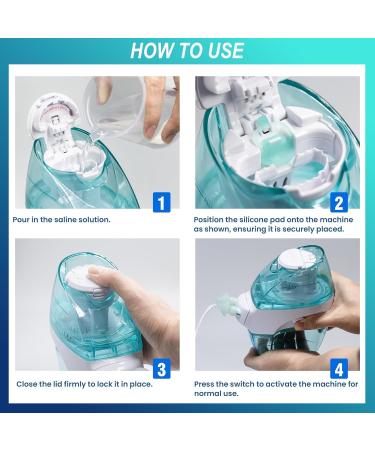 CYOUH 22PCS Reusable Silicone Pads Refills Accessories for Substitute Salt Saline Pods Compatible with Nasal Irrigation System Nasal Care for Easy Operation - Buy Online on GoSupps.com