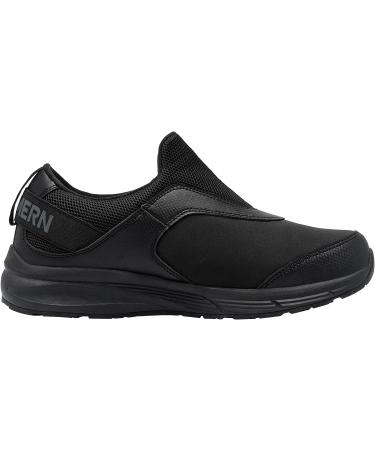 LARNMERN Men's Non Slip Work Shoes - Waterproof Chef Sneakers, Size 10.5 Black - Buy Online on GoSupps.com