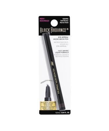 Buy Black Radiance Eye Appeal Micro Brow Pen in Dark Brown - Flawless Eyebrows | International Shipping Available - Buy Online on GoSupps.com