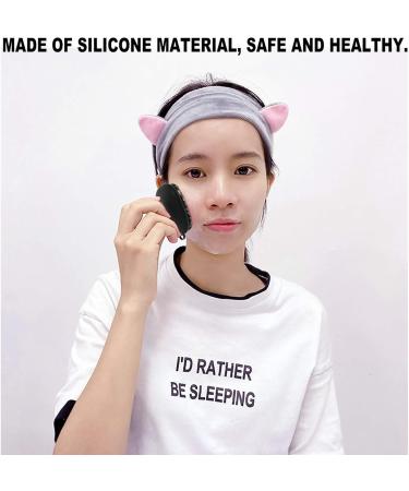 Exceart Silicone Facial Cleaning Brush - Manual Scrubber Pads for Acne & Pore Cleansing | Deep Cleaning Tool for Men & Women - Buy Online on GoSupps.com