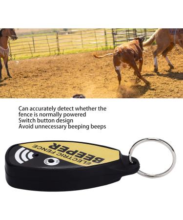 Atyhao Electric Fence Beeper Portable ABS Fence Voltage Electrical Tester for Farms Home Gardens Sheep Pets Horses - Buy Online on GoSupps.com