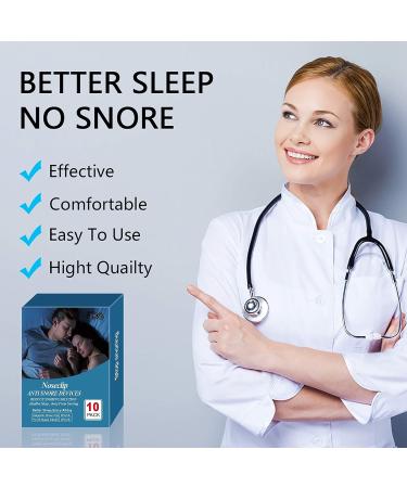 Anti Snoring Solution Set: 6 Magnetic Nose Clips, 4 Nasal Dilators, Silicone Clips with Storage Case - Restful Sleep for Men & Women - Buy Online on GoSupps.com