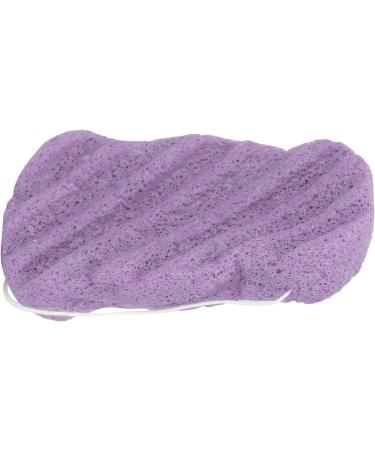 Verdant Touch Facial Sponge Plant Fiber Facial Sponge Reusable Face Cleansing Exfoliating Puff Washable Bath Sponge Portable Purple - Buy Online on GoSupps.com