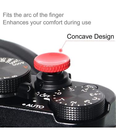 Camera Shutter Button Soft Release (3 Pack) - Red, Silver, Black - Buy Online on GoSupps.com