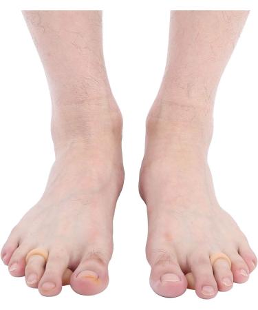 10 Pairs Hammer Toe Cushions - Gel Pads for Foot Pain Relief & Improved Walking Stability - Claw Toe Corrector Spacers (Color - Buy Online on GoSupps.com