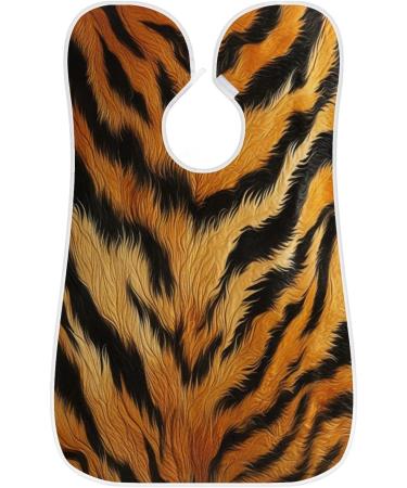 Leopard Beard Bib Apron | Men's Beard Hair Catcher | Perfect Gift for Dad & Husband - Shaving Accessory with 2 Suction Cups - Buy Online on GoSupps.com