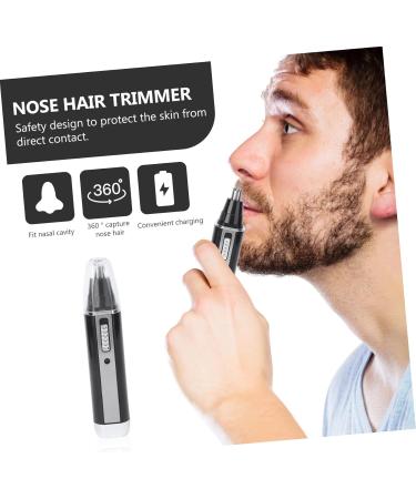 Beaupretty 2Pcs 2 Hair Clipper And Ear Trimmer Ear Hair Trimmer Best Nose Hair Trimmer Nose Trimmer Electric Blade Head Mediumx2pcs Blackx2pcs - Buy Online on GoSupps.com