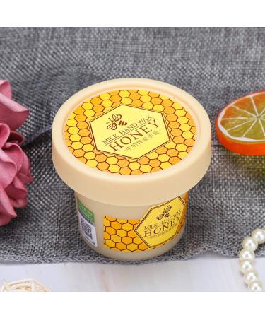 120G Milk Honey Hand Mask - Wax Peeling Brightening & Moisturizing Care for Rough & Damaged Hands - International Shipping - Buy Online on GoSupps.com
