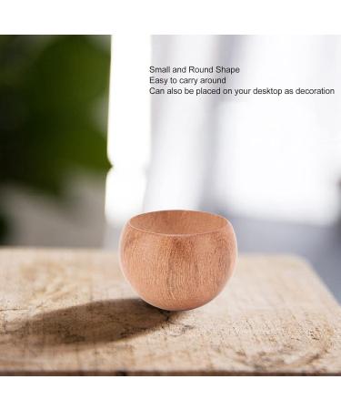 Wood Essential Oil Diffuser - Mini Bowl Shape for Bedroom Car & Office | Perfect for Yoga & Relaxation - Buy Online on GoSupps.com