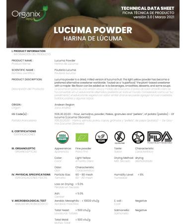 Organic Lucuma Powder imported from Peru.100% Pure. No Sugar Added. USDA certified Organic (200 g) No Preservatives. - Buy Online on GoSupps.com