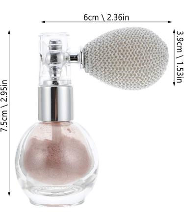  LALAFINA LALAFINA Highlighter Powder Spray Body Glitter High Gloss Shimmer Sparkle Makeup Powder for Women and Girls (Nude Pink) - Buy Online on GoSupps.com