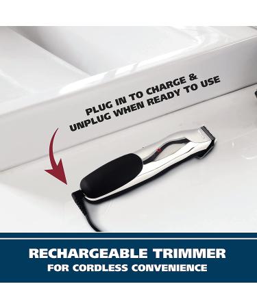 Wahl Beard and Mustache Trimmer - Cordless Rechargeable Facial Hair Trimmer - Buy Online on GoSupps.com