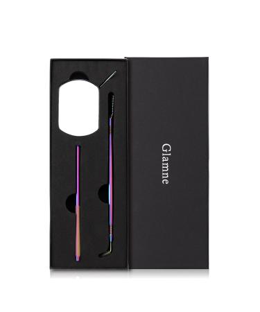Stainless Steel Eyelash Lift Set with Comb Separator & Mirror | Perfect for Eyelash & Eyebrow Perming Tinting Curling & Extensions - International Shipping Available - Buy Online on GoSupps.com