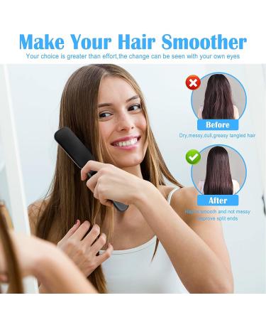 Travel Hair Brush - Mini Folding Pocket Brush for Women & Men - Ideal for Any Hairstyles and Beards - 1PCS-Black - Buy Online on GoSupps.com