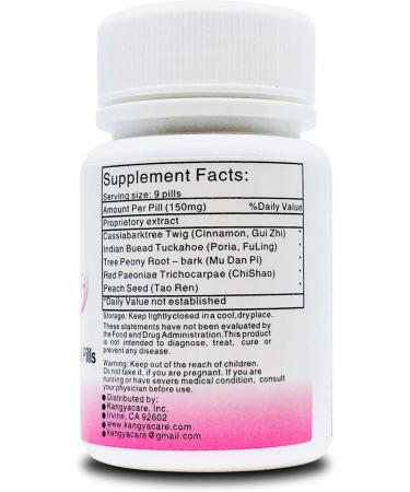 GUI Zhi Fu Ling Wan -Cinnamon & Poria Pills -Natural Cycle Relief -Help Menstrual Cramps Pelvic Cramping Bloating Period Discomfort -Promote Women's Health- All Natural - 252 Ct (2) 2 bottles - Buy Online on GoSupps.com