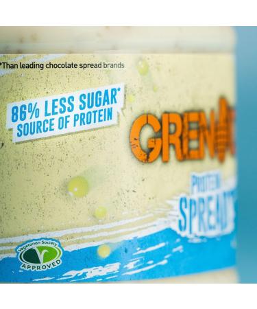 Grenade White Chocolate Cookie Protein Spread 1 x 360 g Jar - Buy Online on GoSupps.com