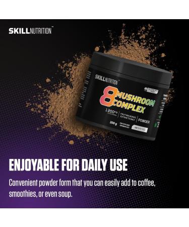 Olivit Sp z oo 8 Mushroom Complex 200g - Buy Online on GoSupps.com
