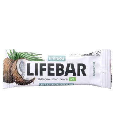 Buy Lifefood Lifebar Energieriegel - Vegan Gluten-Free Sugar-Free Coconut Sports Bar (15 Pack) | Organic Lactose-Free Energy Snack - Buy Online on GoSupps.com