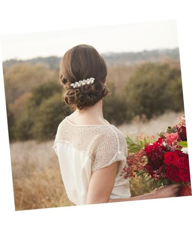 HAPINARY Fashionable Diamond Hair Accessories Side Comb Bridal Hair Clips Bridal Hair Comb Hair Side Comb Girl Headpiece Hair Comb Clip Decorative Hair Comb Decorative Hair Clip - Buy Online on GoSupps.com