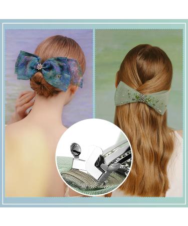 PandaHall 120pcs French Barrette Hair Clips | Metal Alligator Barrettes in 4 Sizes | DIY Hair Accessories for Bows and Streamers - Buy Online on GoSupps.com