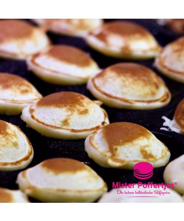 MISTER POFFERTJES Pancake Baking Mix | Authentic Dutch Mini Pancakes | Easy Poffertjes for Home | International Shipping - Buy Online on GoSupps.com