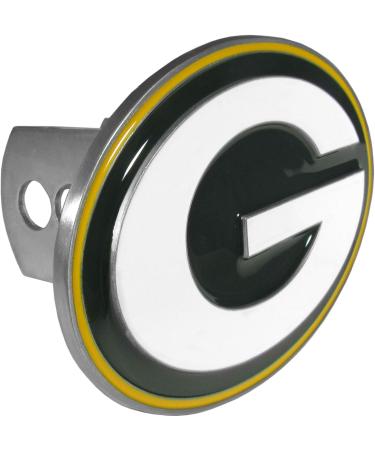 Green Bay Packers NFL Large Logo Hitch Cover - Durable & Stylish Trailer Accessory | Siskiyou Sports - Buy Online on GoSupps.com