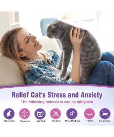Calming Cat Sedative Spray (2 Pack) - Soothing Relief for Stress & Anxiety | Anti-Stress Solution for Cats - Buy Online on GoSupps.com