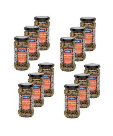 Lot 12x Capers in vinegar - Jar 300g