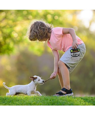 Bestomrogh 2 Pcs Small Dog Treat Bag Dog Treat Pouch Bag Pet Training Waist Bag Hand-Free Dog Walking Bag With Waist Belt Clip For Dog Cat Training Walking Travel - Buy Online on GoSupps.com