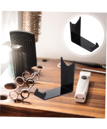 Frcolor Clear Acrylic Razor Stand for Men - Handmade Shaving Holder - Durable Black Display Stand (11x8.5x4.5cm) - International Shipping Available - Buy Online on GoSupps.com