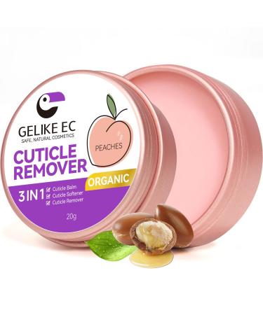 Cr me pour Cuticules de Nail pour Hommes - Gelike EC Baume Doux pour Cuticules au Parfum Naturel d'Abricot pour Hydrater les Mains S ches - Soins Intensifs pour une Sant et une Nutrition Profondes