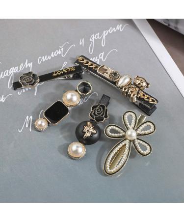 Smavles 16-Piece Pearl Hair Clips Set - Metal Hair Accessories for Weddings Birthdays Parties & Everyday Use - Buy Online on GoSupps.com