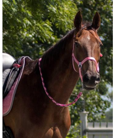 NetProShop Halter & Guideline for Mini Shetty to XL Full - Pink Color | High-Quality Horse Gear - Buy Online on GoSupps.com
