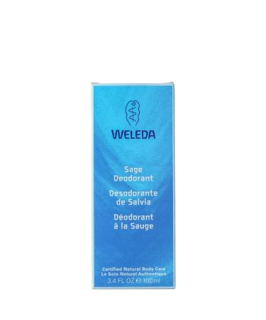 Weleda Sage 12h Deodorant Spray 3.4oz - Long Lasting Natural Protection - Buy Online on GoSupps.com