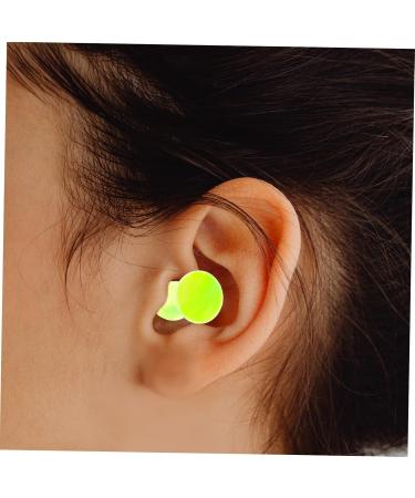 FOMIYES Green Earbuds for Snoring | Noise-Cancelling Sleep Plugs | Comfortable & Soft for Travel | 2 Pairs - Buy Online on GoSupps.com
